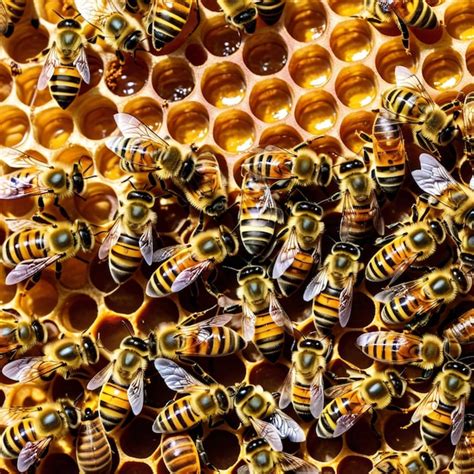 Premium Photo The Buzzing World Of Bees Exploring The Vital Role Of