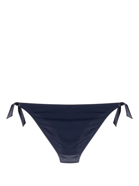 Marlies Dekkers Jet Set Bikini Bottoms Blue Farfetch