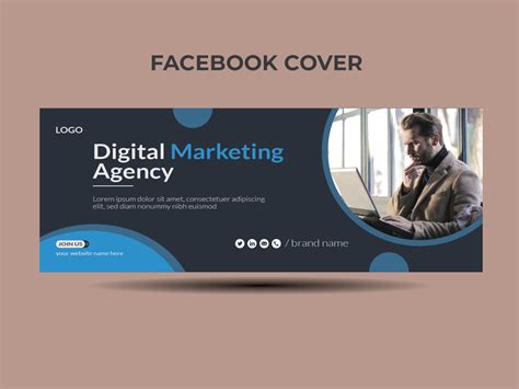 Facebook cover page template by Ripon Ahmed on Dribbble