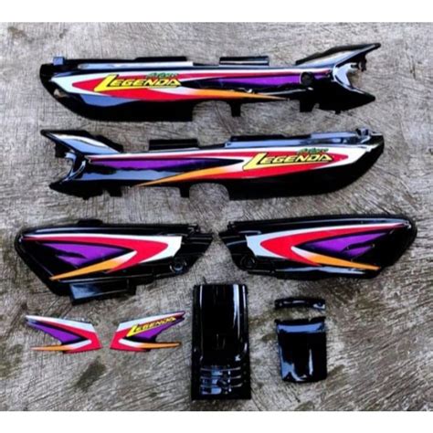 Jual Cover Bodi Honda Legenda Body Astrea Grand Impresa Set Stiker