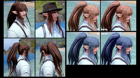 Castanic Valkyrie Hair For M Elezen XIV Mod Archive