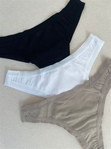 Kit Calcinha Fio Dental Cotton ATELIÊ DA LINGERIE