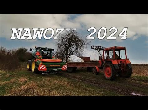 Sezon 2024 Czas Start Rozsiewanie Nawozu Na Rzepak YouTube