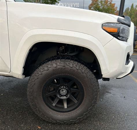 2017 Toyota Tacoma With 17x8 5 Icon Alloys Rebound SLX And 265 70R17