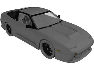 Nissan 200sx S13 Drift Spec 3D Model - 3DCADBrowser