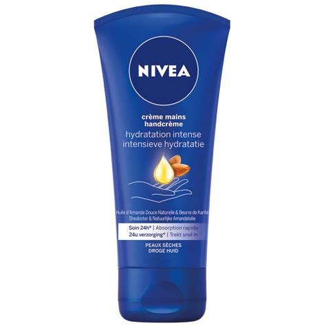 Pack de 3 Crème mains Hydratation Intense NIVEA Huile d Amande Douce