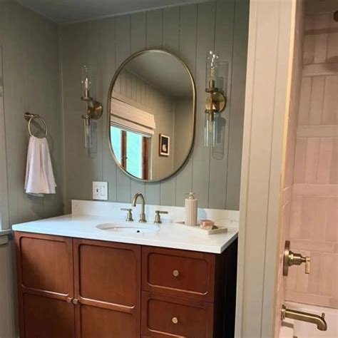 Sherwin Williams Agate Green vs. Benjamin Moore Creekside Green comparison