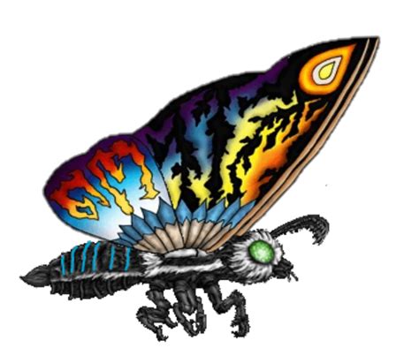 Rainbow Mothra Millenium Gdkbr By Kingcapricorn688 On Deviantart