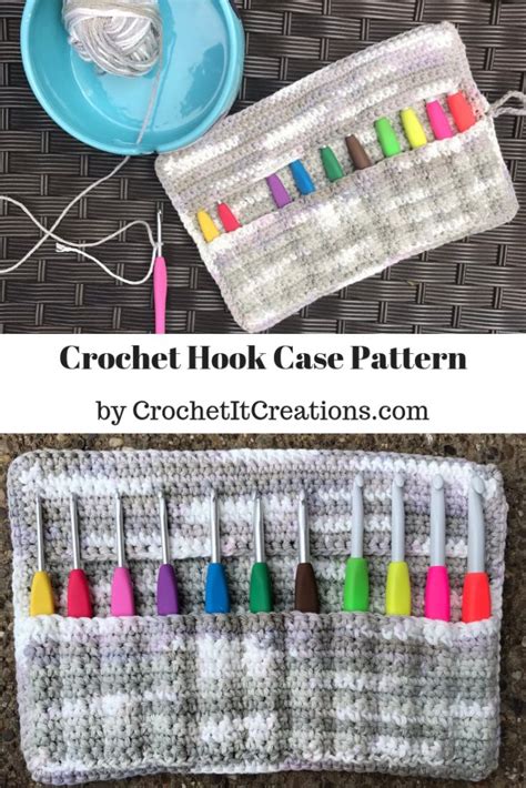 Crochet Hook Case Free Pattern Crochet It Creations