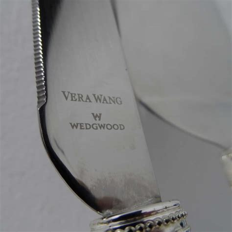 Wedgwood By Vera Wang With Love Noir Cake Knife And Server Kit S