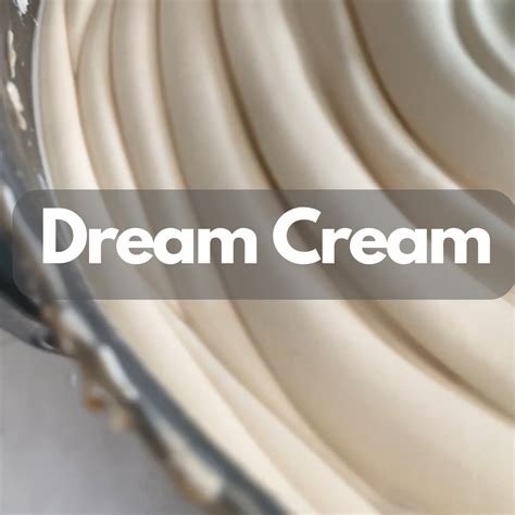 Vanilla Dream Cream Buttercream Dairy Free