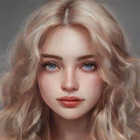 Artbreeder Face Claim Blonde Hair Green Eyes Blonde Hair Brown