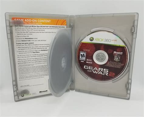 Gears Of War Triple Pack Microsoft Xbox 360 2011 No Manual Epic