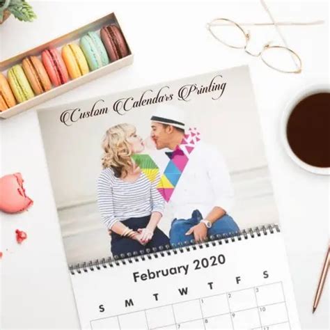 Custom Calendars Printing Personalised Photo Calendar