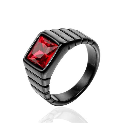 CINCIN TITANIUM PRIA WARNA HITAM ANTI KARAT SUPER KEREN SUPER EKSLUSIF