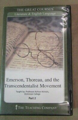 Emerson Thoreau The Transcendentalist Movement Part Teaching