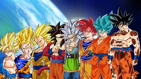 Goku Evolutions By MichaelD8489 Dragon Ball Artwork Dragon Ball