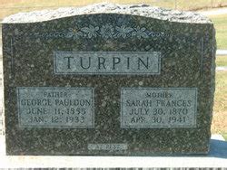 Sarah Frances Henson Turpin 1870 1941 Mémorial Find a Grave