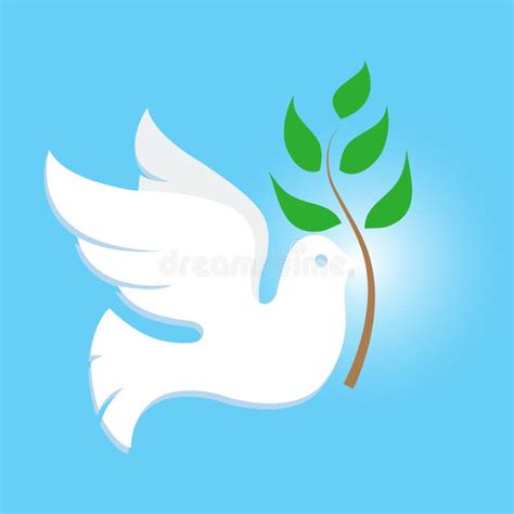 Dove stock vector. Image of bird, design, flying, freedom - 31484114