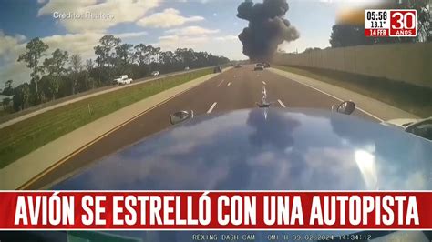 Tragedia en Estados Unidos una avioneta aterrizó de emergencia en una