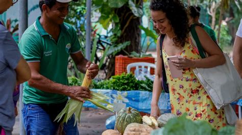 Feira Agroecol Gica Vende Produtos De Agricultura Familiar No Parque Do