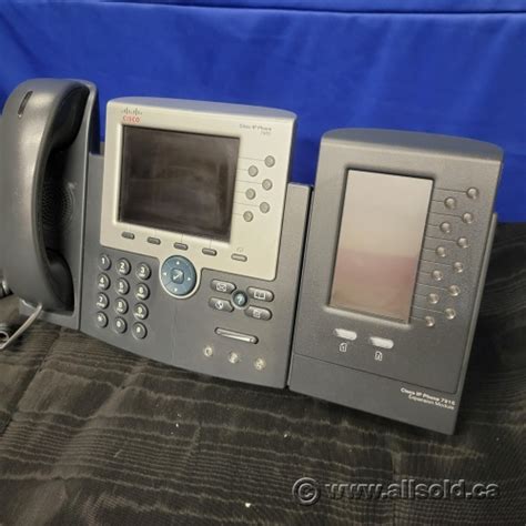 Cisco 7965g Unified Ip Business Phone W Expansion 7916 Module Allsold Ca Buy And Sell Used