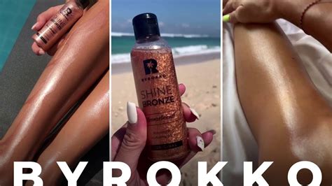 Shine Bronze Shimmering Nurturing Oil Byrokko Natural Premium