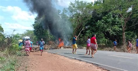 Moradores De União Bloqueiam Pi 112 Após 3 Dias Sem Energia Gp1