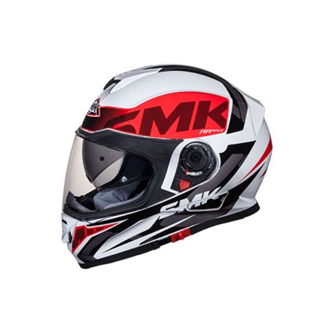 SMK Twister Logo Gloss Red N White Wroom