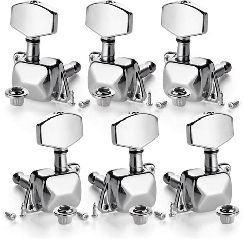 Amazon Vangoa 3L3R 6 Pieces Semi Closed Guitar String Tuning Pegs