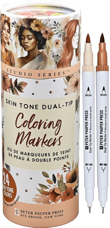 Studio Series Dual Tip Skin Tone Markers Set Of 24 Imagine If