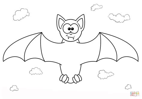 Bat Coloring Pages Preschool at GetColorings.com | Free printable colorings pages to print and color