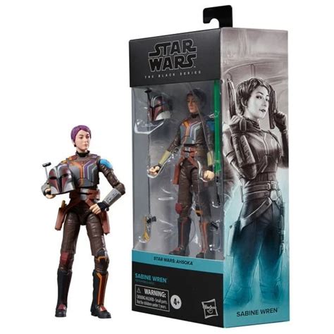 Star Wars The Black Series Ashoka Sabine Wren Hasbro Figure Gamesplus