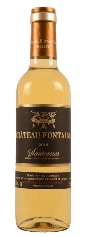 Château Fontaine Sauternes 0 375 ltr Werkhovin nl Werkhovin