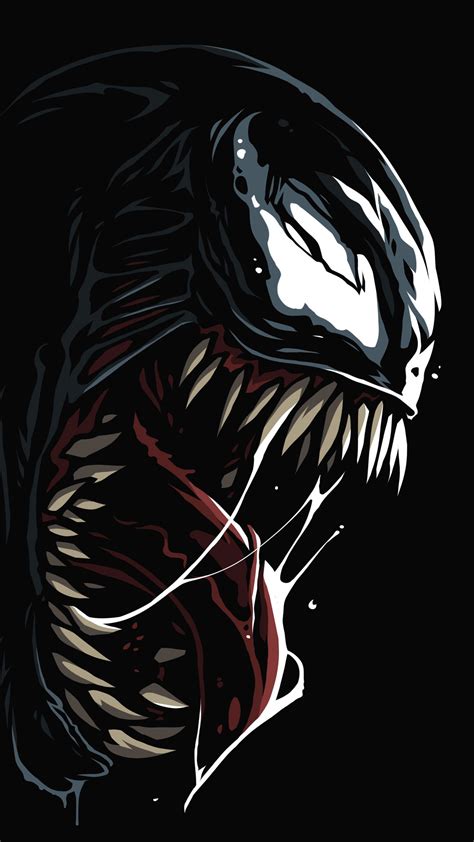 Venom Amoled 4k In 2160x3840 Resolution Marvel Wallpaper Hd Deadpool