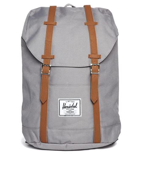 Herschel Supply Co Retreat Backpack In Gray Lyst