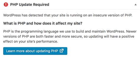 How To Update Php In Wordpress