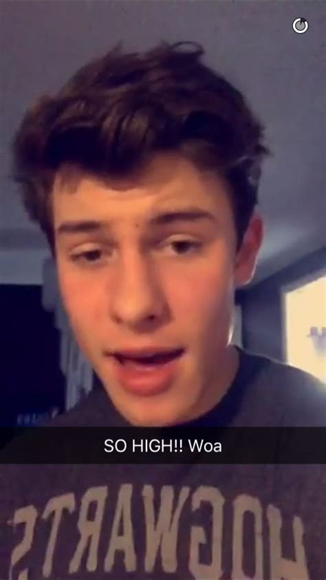 On Shawns Snapchat Shawn Mendez Shawn Shawn Mendes