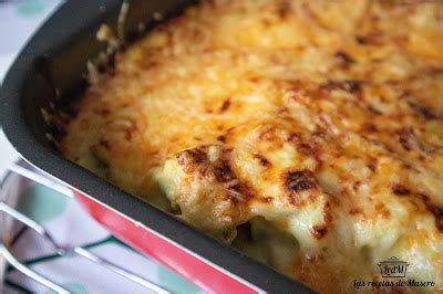 Coliflor con bechamel de calabacín Cocina