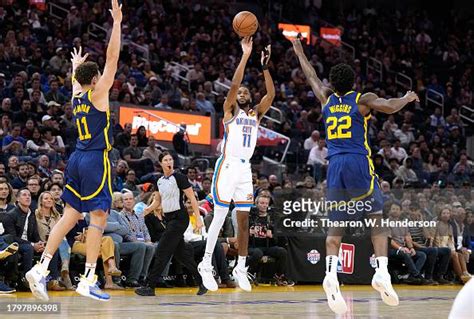 Isaiah Joe Of The Oklahoma City Thunder Shoots A Three Point Shot