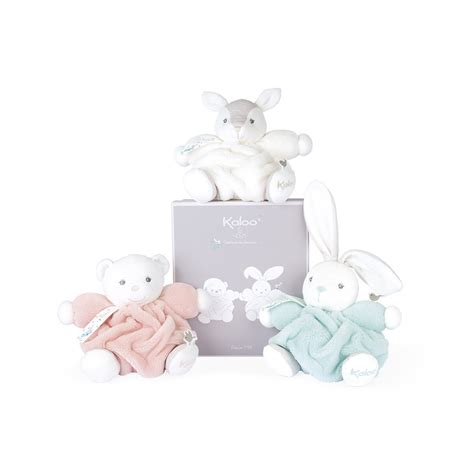 Doudou Ours Rose Peluche Ours Moelleuse Kaloo