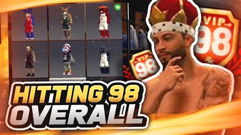 98 OVERALL WITH A PURE SHARPSHOOTER BEST BUILD NBA 2K19 YouTube