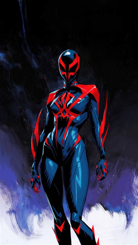 Spiderman 2099 Spiderman Superheroes Artwork Digital Art Artist