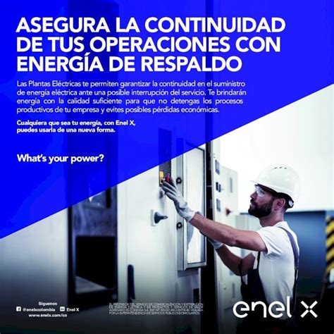 PDF Equipos de respaldo digital Enel X Las Plantas Eléctricas te