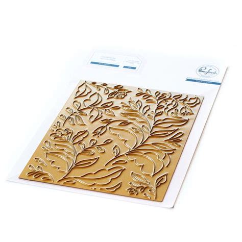 Pinkfresh Studio Hot Foil Plate Folk Garden