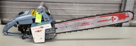 Old Homelite Chainsaws