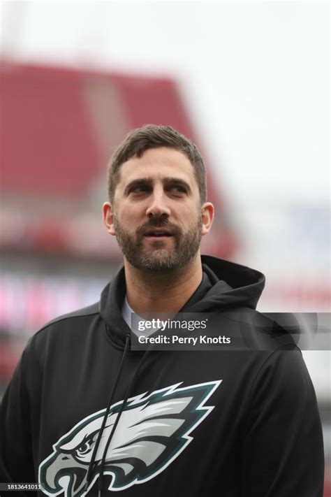 Philadelphia Eagles head coach Nick Sirianni stands on the field ...