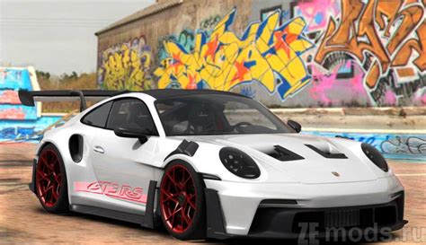 Скачать мод Porsche 992 GT3 RS Gapplebees 2023 для Assetto Corsa