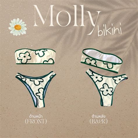 Ladycoco Molly bikini บกน ชดวายนำหญง Lazada co th