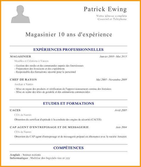 Exemple De Cv Libre Service Laboite Cv Fr